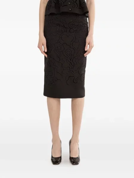 Fustă midi Nissa negru