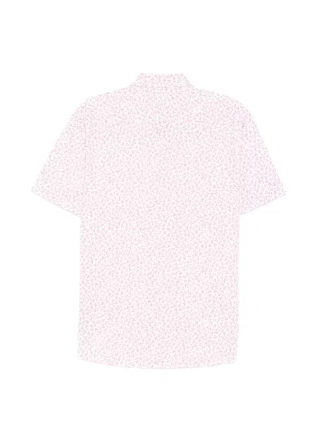 Cămașă Boss cu model floral cu imagine alb