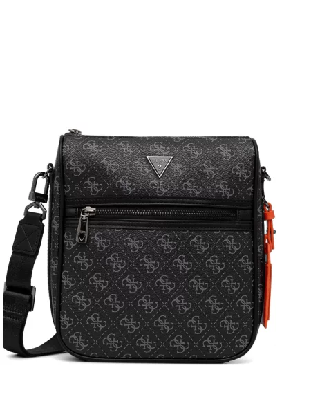 Geantă crossbody Guess cu imagine negru