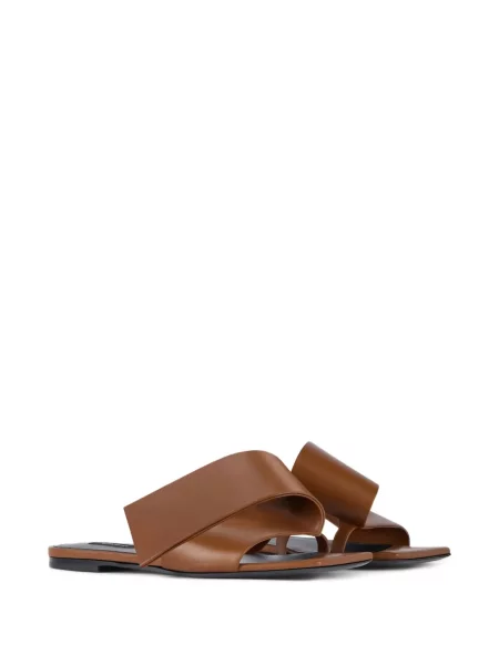 Sandale Givenchy fără toc maro