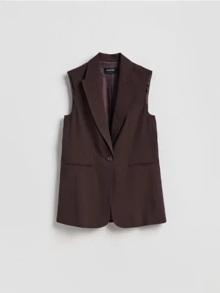 Жилет Reserved коричневый