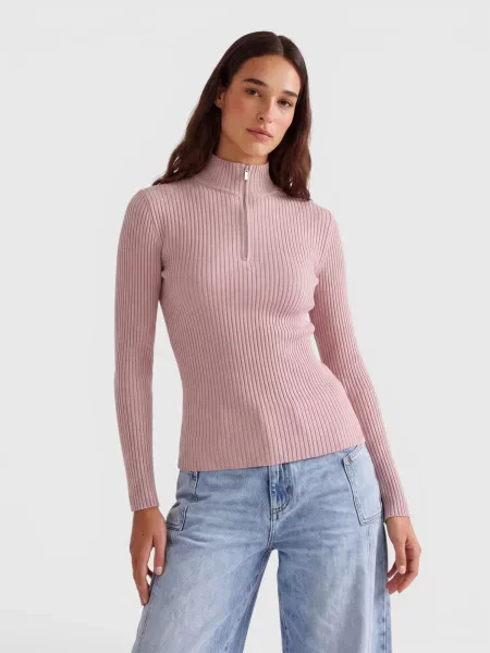 Antargo Pulover Jana sivkasto mauve ljubičasta