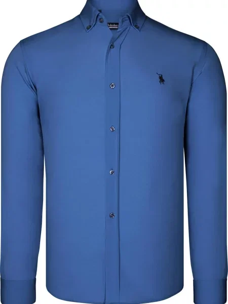 Риза Dewberry синьо