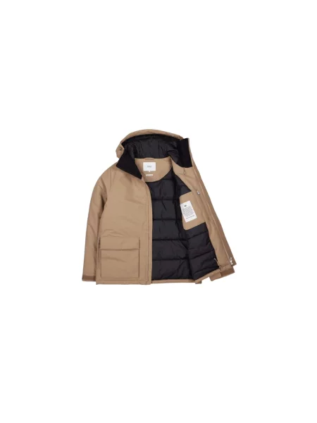 Makia Unison Jacket M Mężczyźni Kurtki Makia Jasnobrązowy Size: L brązowa