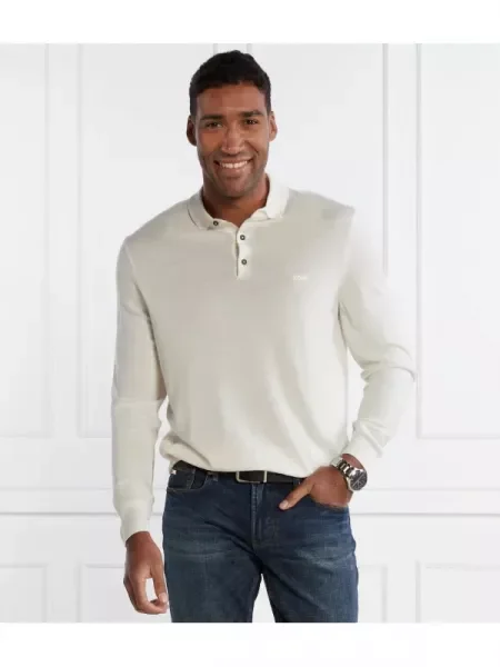 BOSS BLACK Polo negru