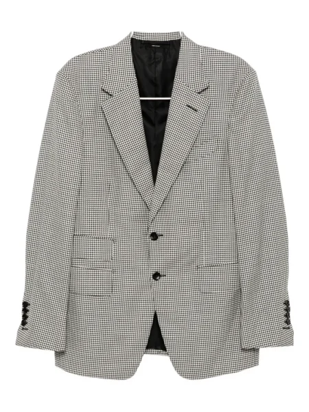 Costum Tom Ford cu model pepito de costum negru