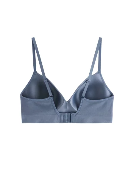 Lindex Podprsenka Flora modrosivá