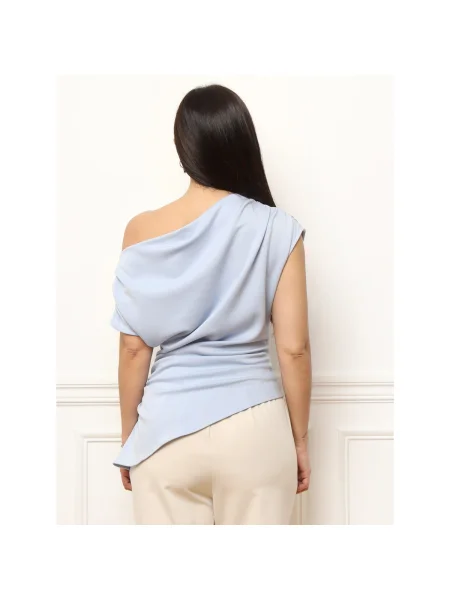 Top La Modeuse albastru