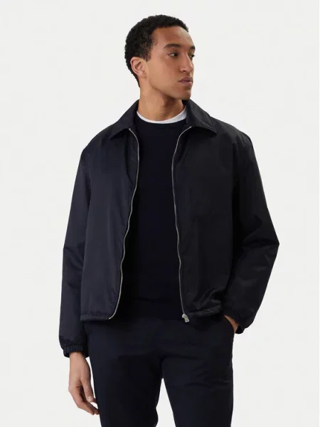 BOSS Prehodna jakna H-Crestell Mornarsko modra