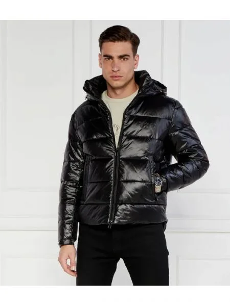 BOSS BLACK Geacă negru