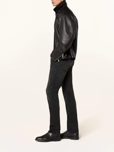 Jacob Cohen Džíny Bard Slim Fit dark black černé