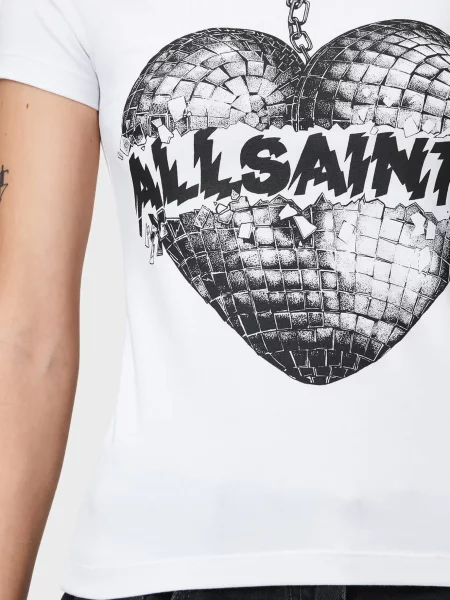 Футболка Allsaints біла