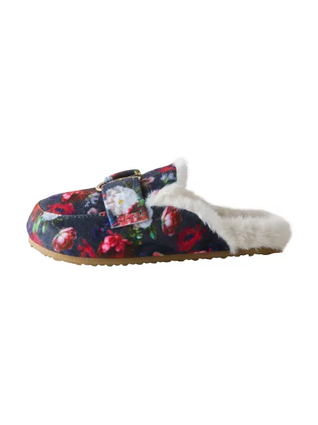 B by Ted Baker Papuci de casă crem / grafit / oliv / roşu închis gri