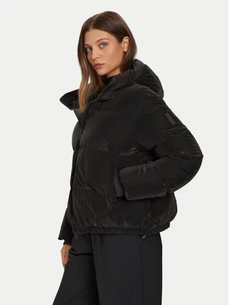 Bomboogie Пухено яке Riga черен
