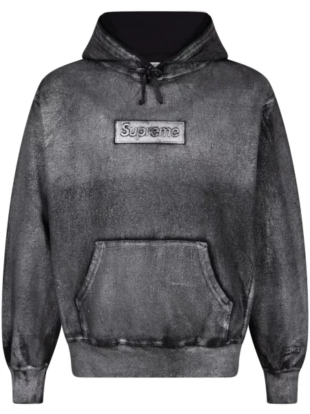 Hanorac cu glugă Supreme negru