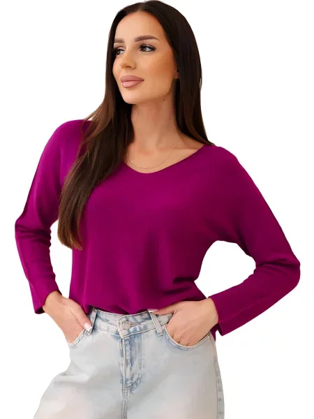 Lumera Sveter Gentile purpurová