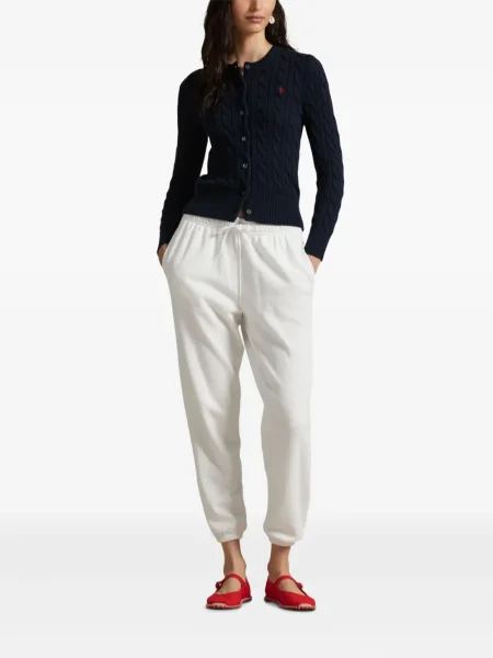 Tricou polo Polo Ralph Lauren cu imagine cu dungi din țesătură twill albastru