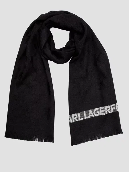Шарф Karl Lagerfeld черный