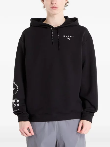 Hanorac cu glugă Puma negru