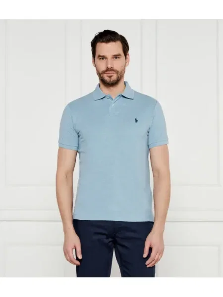 POLO RALPH LAUREN Tenisz póló | Custom slim fit kék