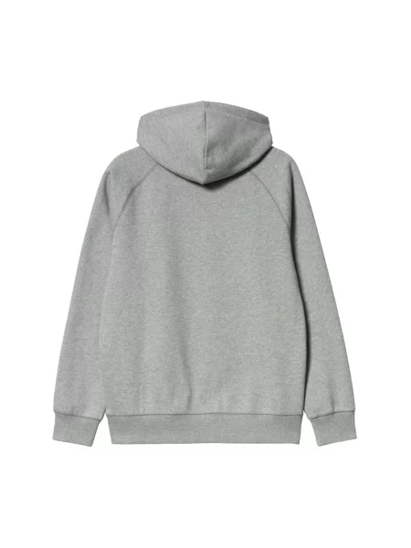 Bluza z kapturem Carhartt Wip z kapturem szara