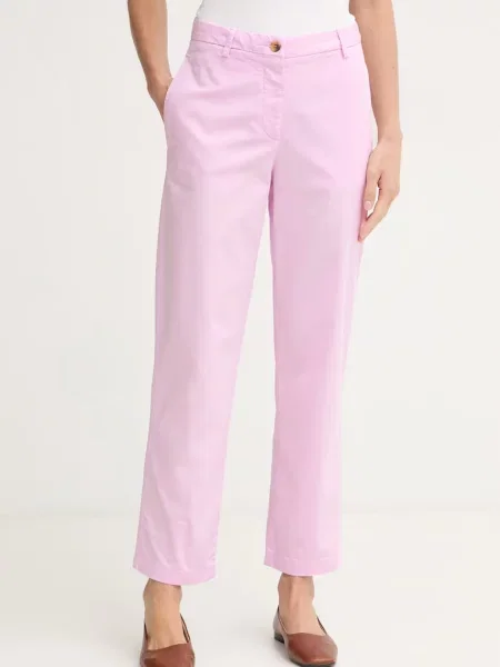 Tommy Hilfiger Pantaloni chino Mov deschis roz
