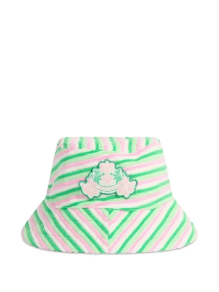 Αναστρεπτός καπέλο Juicy Couture με αυτόγραφο ροζ