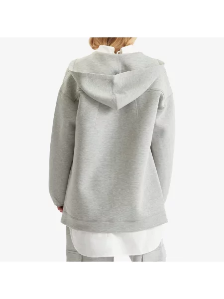 Bluza z kapturem Stel szara