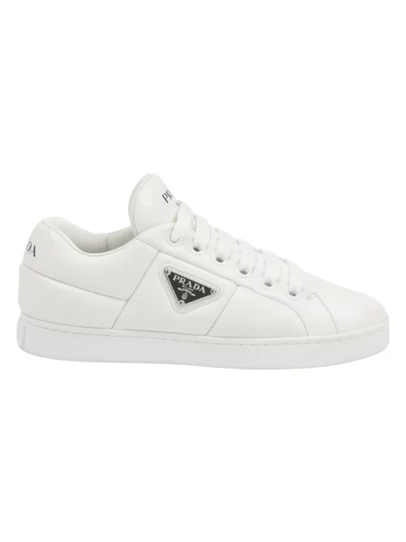 Sneakersy Prada skórzane białe