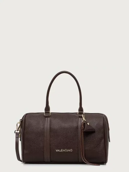 Valentino Bags torbica kovček iz umetnega usnja MAURY rjava