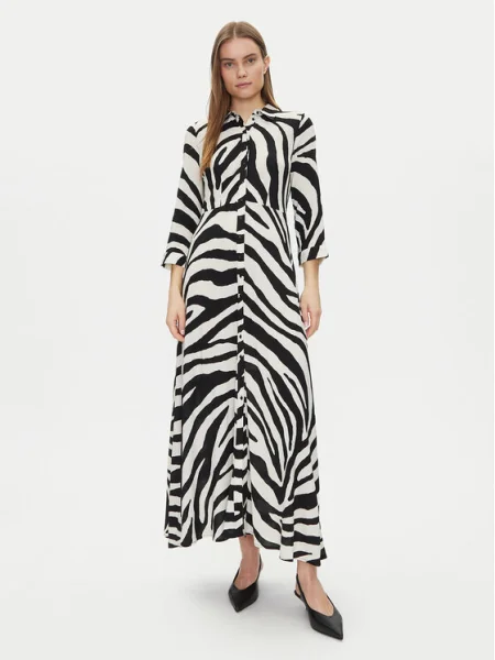 YAS Rochie tip cămașă Savanna bej