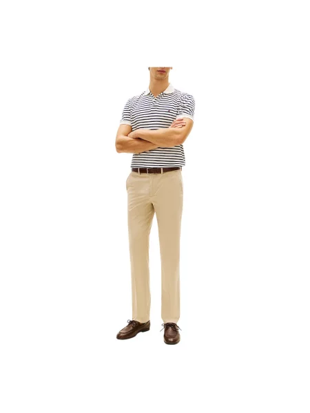 Pantaloni Tommy Hilfiger bej