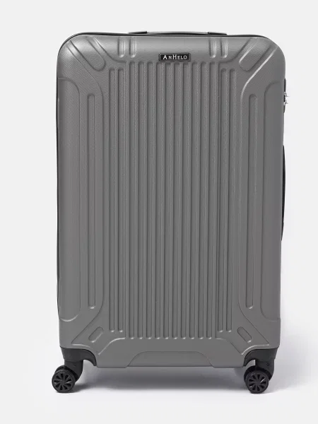 Чемодан Ricco Grande серый