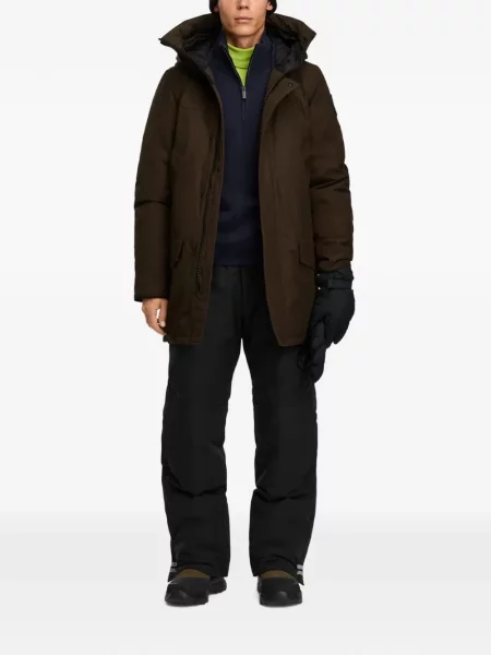 Parka Canada Goose su gobtuvu ruda