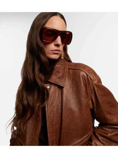 Ochelari de soare Saint Laurent maro