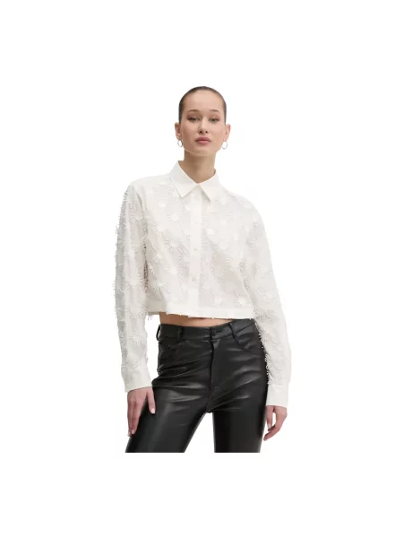 Koszula Msgm beżowa