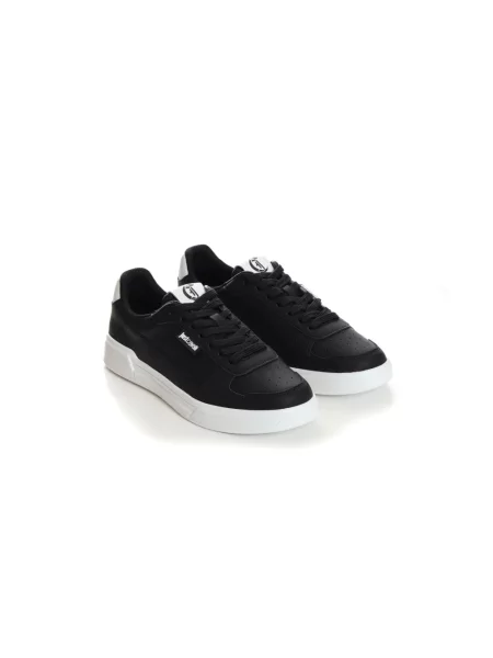 Sneakersy Just Cavalli skórzane czarne