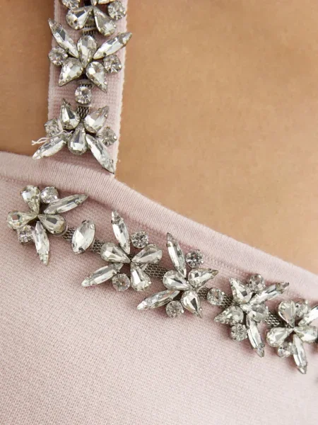 Top Zimmermann de cristal roz