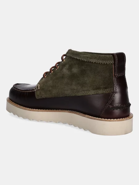 Кожаные ботинки Barbour коричневые