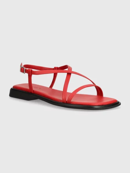 Кожени сандали Vagabond Shoemakers IZZY червено