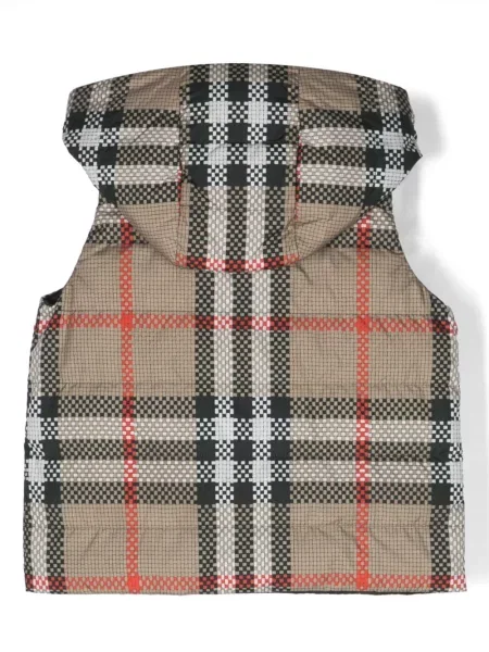 Kamizelka dziecięca Burberry brązowa