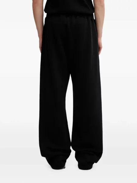 Pantaloni No Problemo cu imagine alergare negru