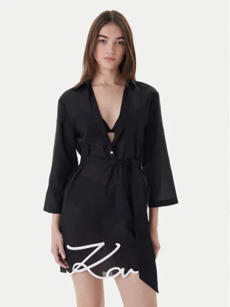 Платье Karl Lagerfeld черное