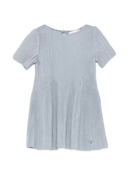Sukienka dziecięca Emporio Armani niebieska