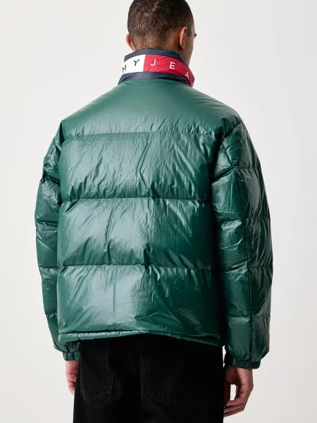 Tommy Jeans kurtka puchowa zielona