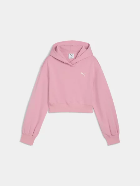 Дитяче Худі PUMA Wardrobe Ess Hoodie комбінований верх рожевий