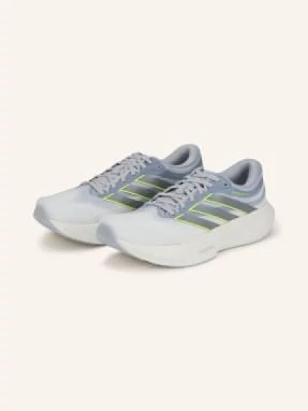 Adidas Běžecké Boty Supernova Solution 3 světle / černošedá / neonově žlutá šedá