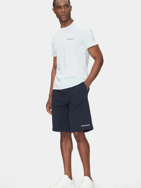 Повсякденні шорти Guess Jeans темно-синій сині