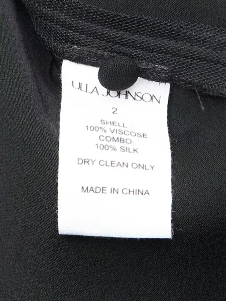 Lung bluză Ulla Johnson negru