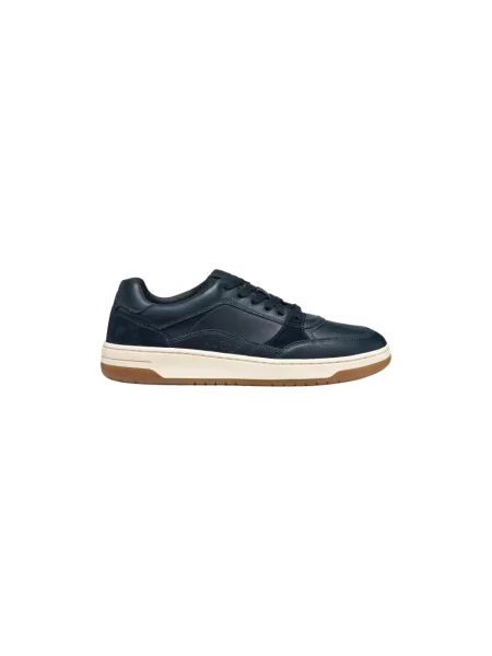 Sneakersy Geox skórzane niebieskie